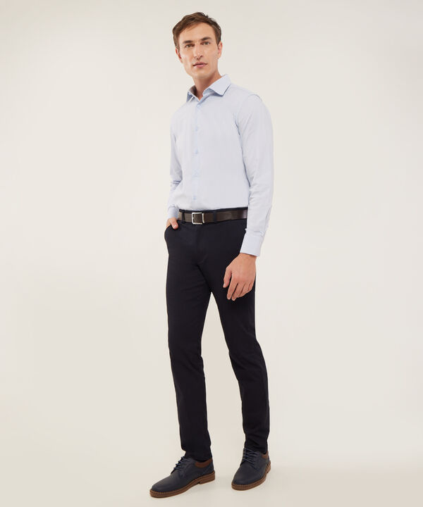 Pantalon Chino Basico Contraste - Nuevo Fit- Slim image number null